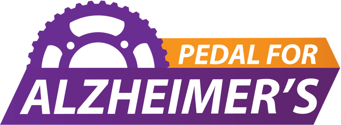 Pedal for Alzheimer's Logo