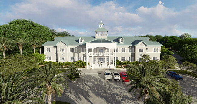 Palm Cove Living rendering