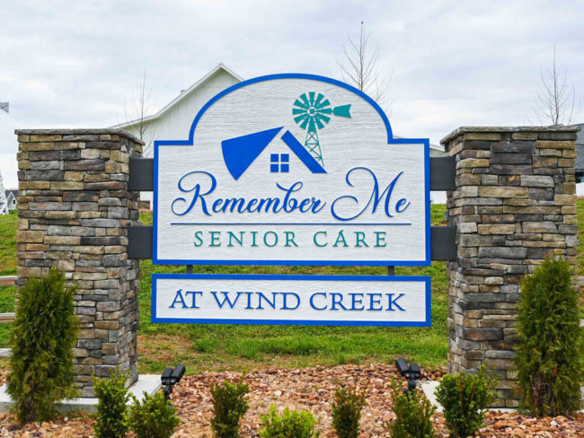 Remember-Me-Senior-Care Remember Me Senior Care sign